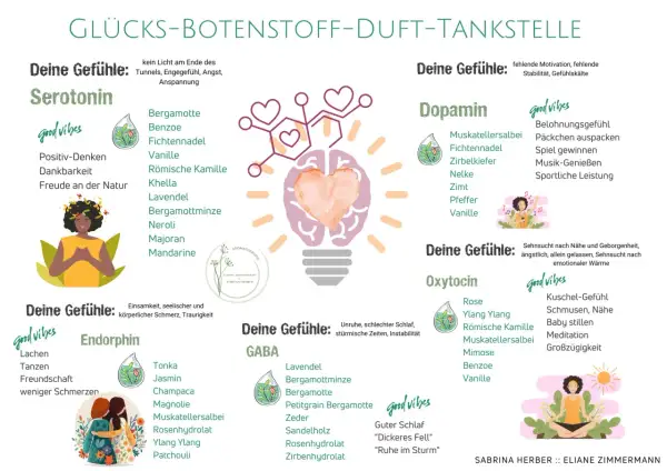 Fichtennadeln wirken auf die Seele, fördern Serotonin für Freude und Dankbarkeit. Ein Duft für Glücksgefühle.
