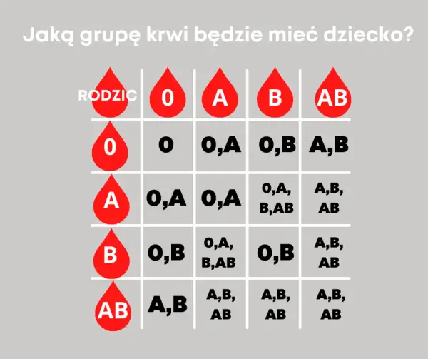 Jaką grupę krwi ma dziecko po rodzicach? zaskakujące zasady dziedziczenia