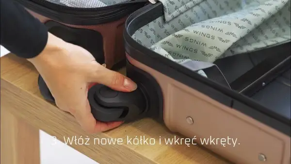 Jak łatwo wymienić kółko w walizce i uniknąć kosztownych napraw