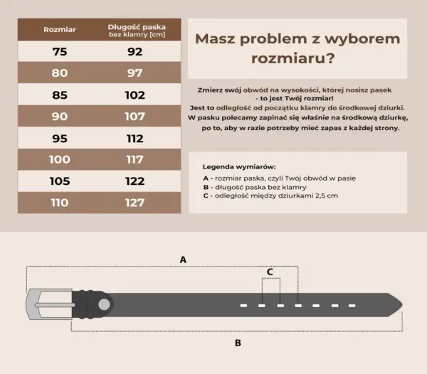 Rozmiar paska damskiego 90 cm: Jak mierzyć i dobierać idealnie
