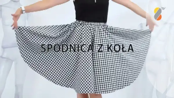 Jak łatwo uszyć spódnicę z koła dla dziewczynki krok po kroku