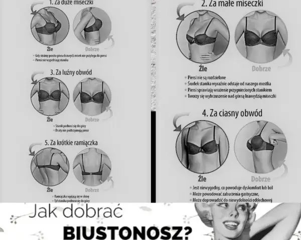 Jak dobrać biustonosz do kształtu biustu i uniknąć najczęstszych błędów