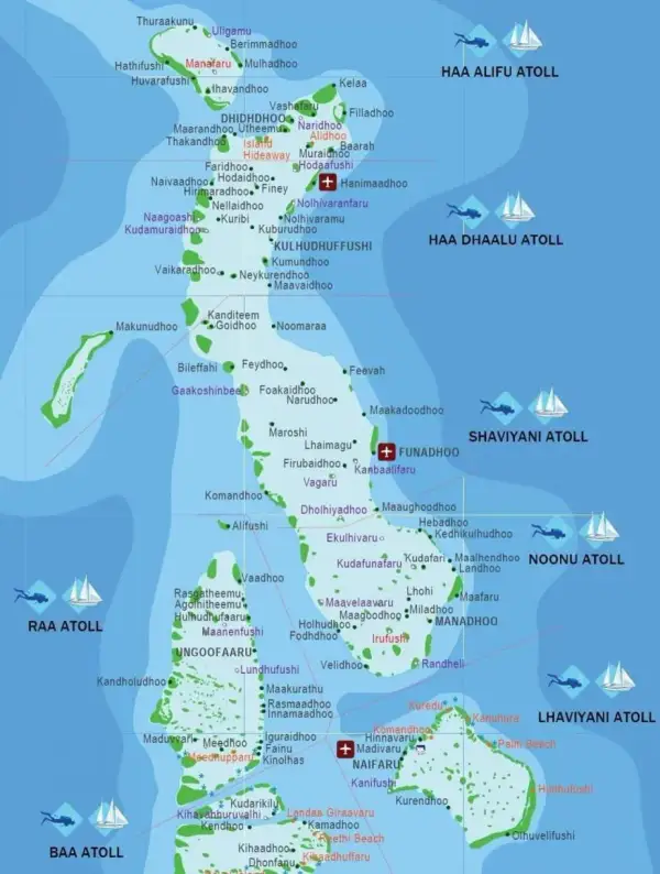 Malediwy ile wysp? Sprawdź, ile wysp tworzy ten rajski archipelag!