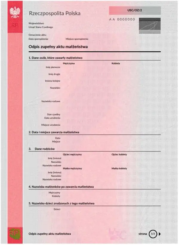 Ważny odpis aktu małżeństwa: Kluczowe informacje, które musisz znać