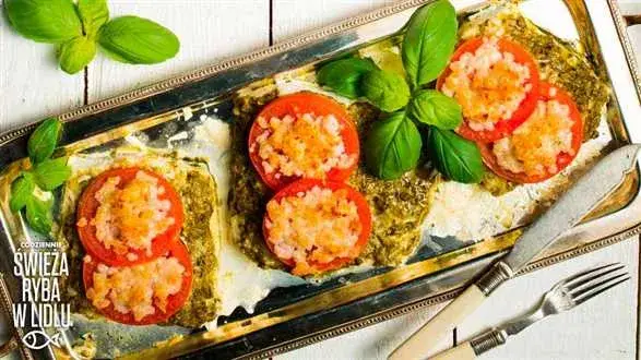 Dorsz w pesto