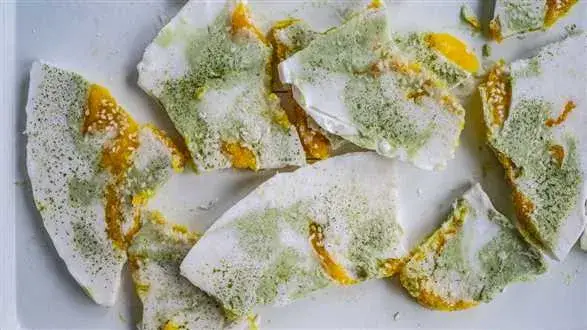 Frozen bites o smaku matchy i mango