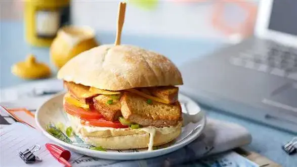 Szybki wegeburger
