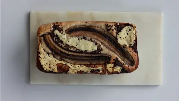 Chlebek bananowy z tahini