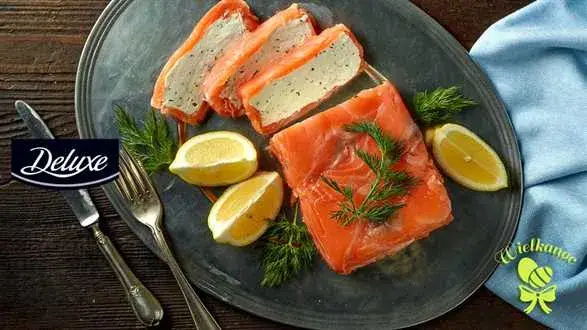 Terrina z łososia z serem feta