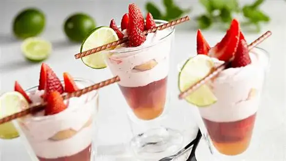 Włoski deser „Fragola”