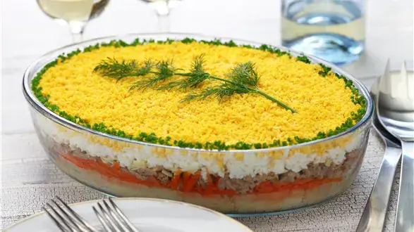Sałatka mimoza