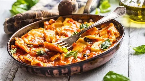Ravioli z mięsem