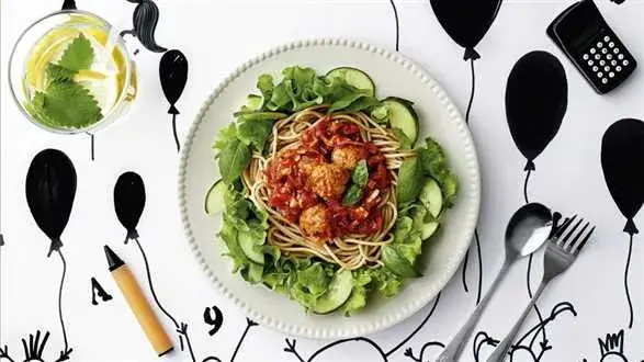 Spaghetti z klopsikami