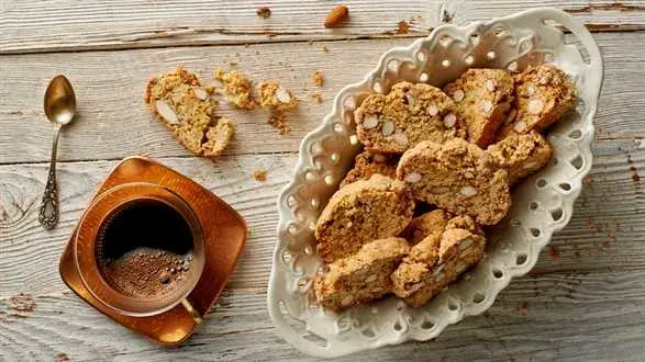 Włoskie ciasteczka Cantuccini