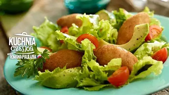 Ryżowe krokiety z mozzarellą i pieczarkami
