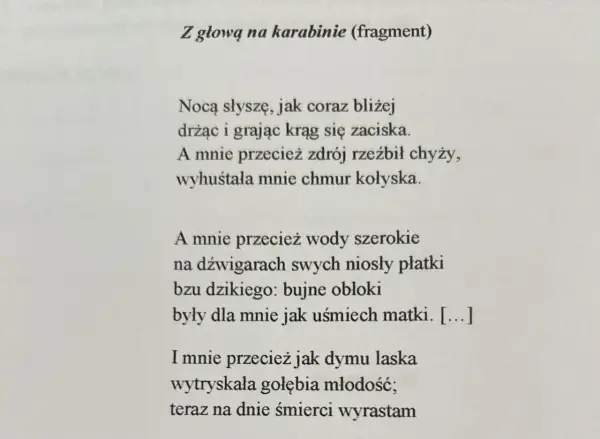 Pokolenie Baczyńskiego: tekst, analiza i kontekst wiersza