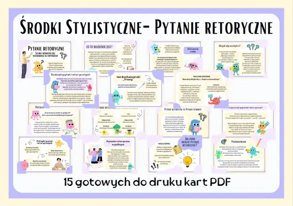 Pytanie retoryczne to figura stylistyczna, która nie wymaga odpowiedzi, ale wzmacnia przekaz i angażuje emocje.