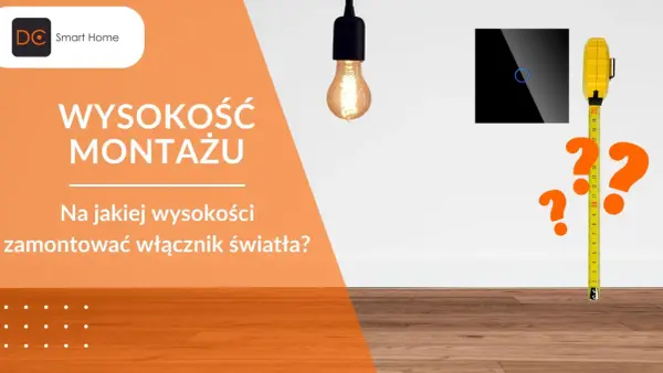 Włącznik światła dla dzieci. Jak wysoko zamontować? Miarka i znaki zapytania sugerują dylemat.