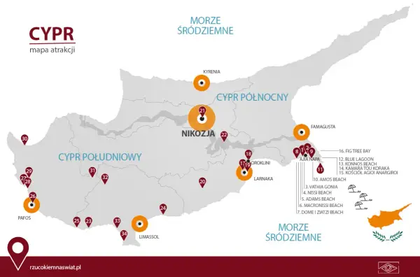 Cypr - co warto zobaczyć? Plan podróży 4-10 dni