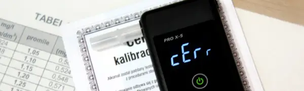 Jak odblokować alkomat PRO X-5 i uniknąć kosztownej kalibracji