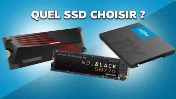 Trois SSD : Samsung, WD_BLACK SN770 et Crucial BX. Quel SSD choisir pour votre PC ?