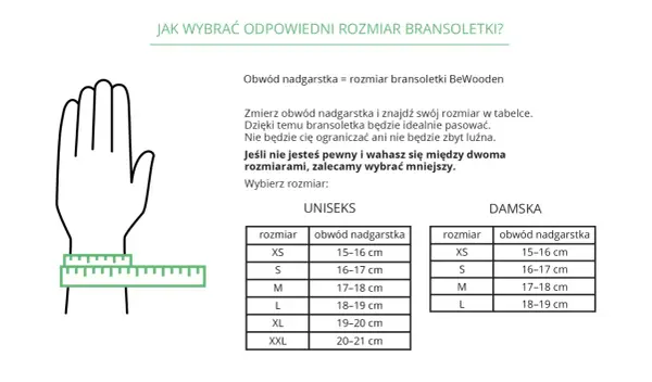 Rozmiar bransoletki 19 ile to cm - jak dobrać idealny rozmiar?