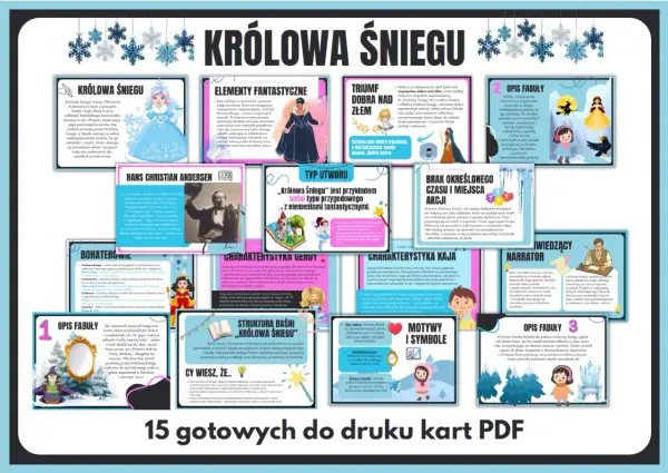 Królowa Śniegu - streszczenie, symbole, bohaterowie. Lekcja!