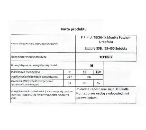 Kocioł CO 19kW: Specyfikacja, wydajność i dobór do domu