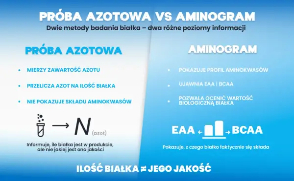 Jaki pierwiastek w białku? Azot, czy coś więcej?