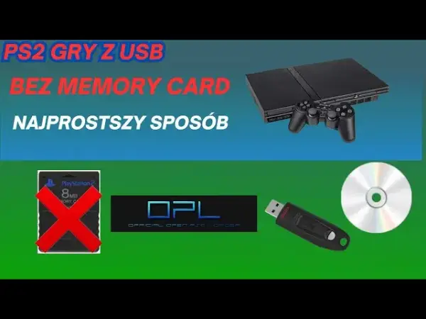 Jak przerobić PS2 przez pendrive i grać bez płyt - krok po kroku