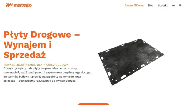 Płyta drogowa wymiary: wytrzymała, czarna, z otworami, idealna na teren budowy. Dostępna na wynajem i sprzedaż.