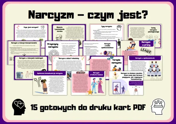 Narcyzm - czym jest? Odkryj przyczyny, typy, konsekwencje i terapię narcyzmu. Poznaj wpływ narcyzmu na relacje, media i społeczeństwo.
