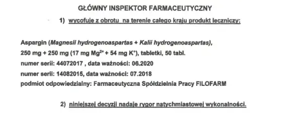 Aspargin na co jest ten lek i jak może poprawić Twoje zdrowie