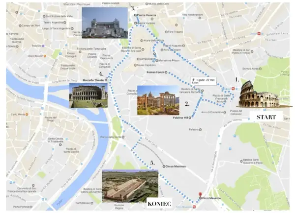 Trasa po Rzymie: Koloseum, Forum Romanum, Palatyn, Cyrk Maximus, Teatr Marcellusa. Idealne miejsca, co zwiedzić w Rzymie!
