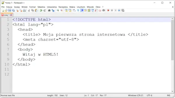 Jak zrobić stronę html w notatniku – proste kroki dla początkujących