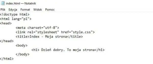 Jak stworzyć stronę internetową HTML - krok po kroku bez błędów