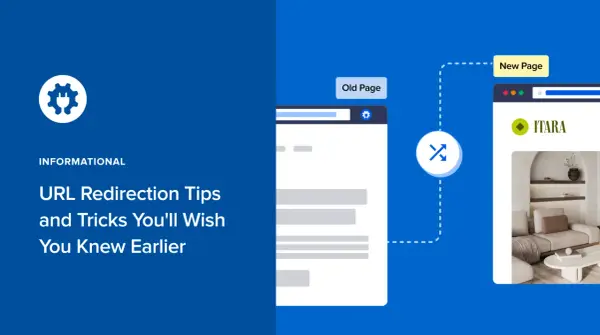 Illustration montrant comment modifier l'URL d'une page WordPress pour rediriger vers une nouvelle page.