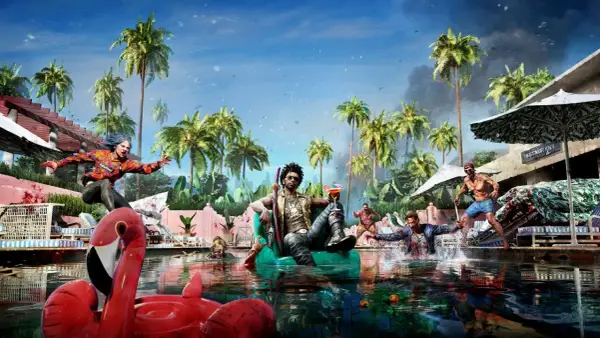 Zombiak w basenie, tropikalny raj zniszczony przez apokalipsę. Sprawdź Dead Island 2 wymagania, by przetrwać tę imprezę.