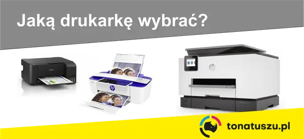 Porównanie drukarki laserowej i atramentowej. Którą wybrać? Zobacz trzy modele: Epson, HP.
