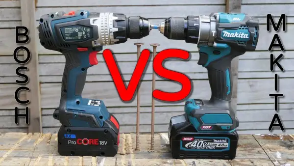 Bosch czy Makita? Porównanie wiertarek i wybór dla Ciebie