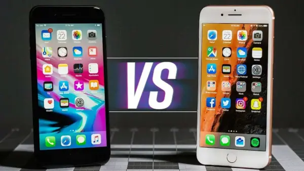 Ekran w Apple iPhone 7 - porównanie z innymi modelami iPhone