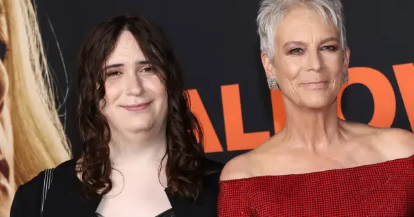 Jamie Lee Curtis i jej córka Annie Guest na premierze.
