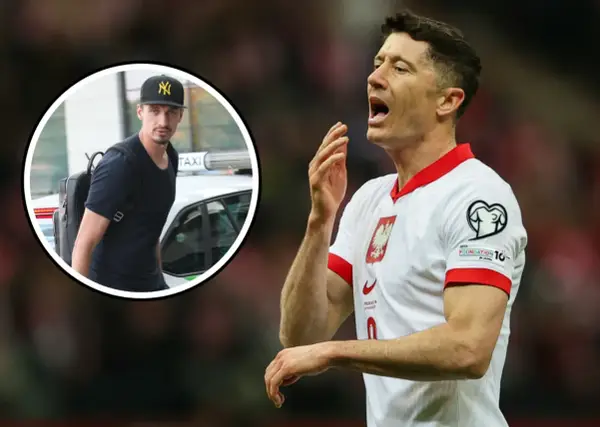 Robert Lewandowski i Piotr Zieliński, dwaj wybitni polscy piłkarze, w akcji.