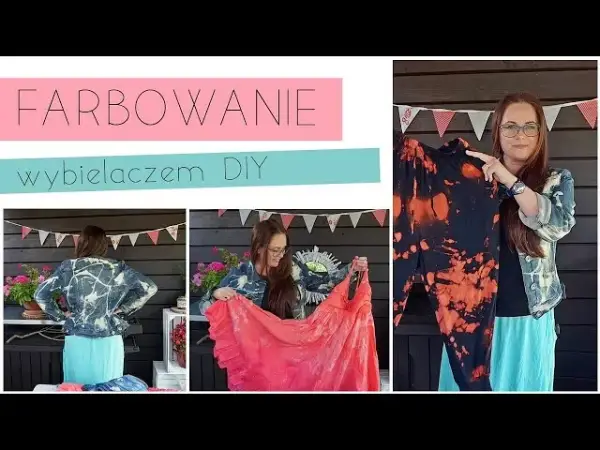 Jak zafarbować plamy po wybielaczu - skuteczne metody maskowania