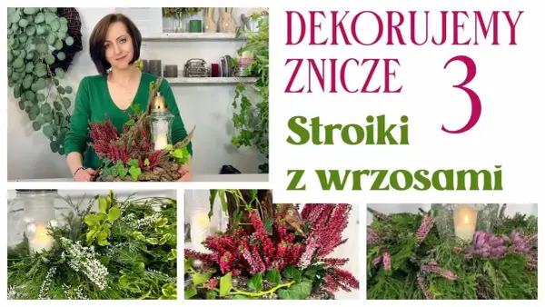 Jak udekorować znicz, aby był piękny i pełen szacunku