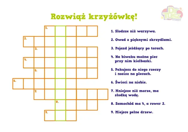 Smakuje potrawy i napoje krzyżówka - znajdź odpowiedzi na trudne hasła