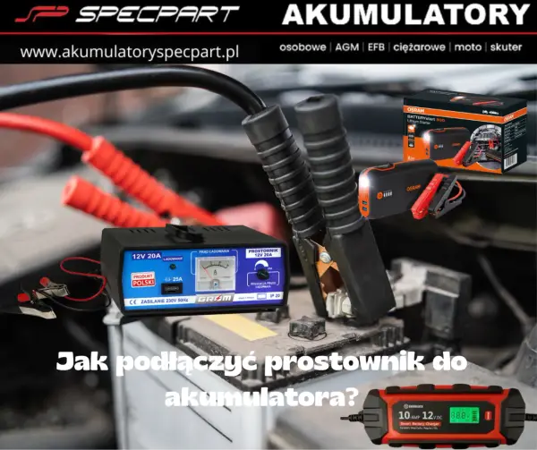 Prostownik który kabel to plus – uniknij błędów przy podłączeniu
