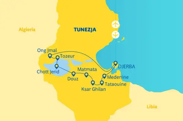 Lotniska w Tunezji - Jak wybrać i skrócić transfer do hotelu?