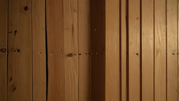 Jak zrobić ściankę działową z drewnianych listew - poradnik DIY