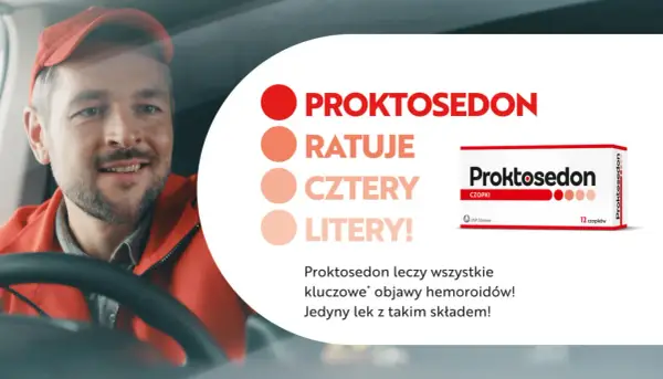 Proktosedon czopki ratują cztery litery! Lek na hemoroidy.